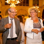 Gerald Steinhardt, Dean of the Faculty of Informatics, and Sabine Seidler, Rector of the Vienna University of Technology